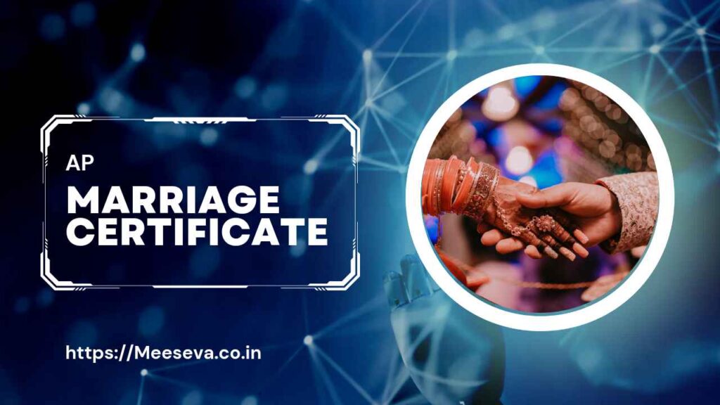 Marriage Certificate Online Apply 
